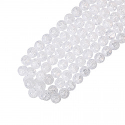 240pcs glass beads  in 10mm D000034